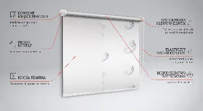 Estores de rolo para porta de varanda Luas