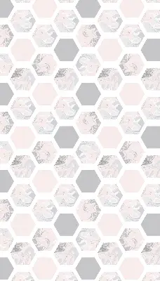 Estores de rolo interiores para janela Hexágonos
