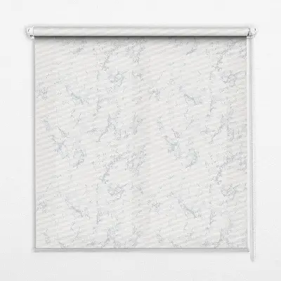 Estores de rolo interiores para janela Mármore branco