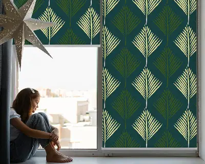 Estores de rolo interiores para janela Plantas