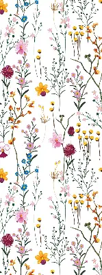 Estores de rolo interiores Flores coloridas