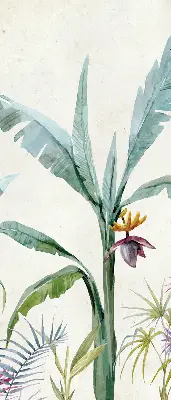 Estores de rolo interiores para janela Natureza exótica