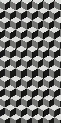 Estores de rolo interiores para janela cubos 3D