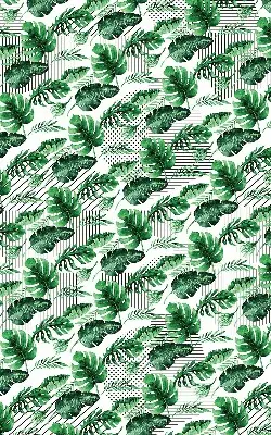 Estores de rolo para porta de varanda Folhas tropicais