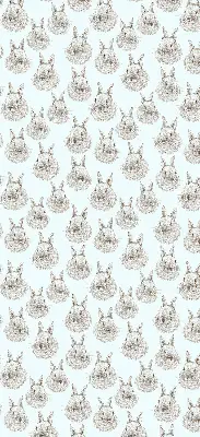 Estores de rolo interiores para janela Coelhos