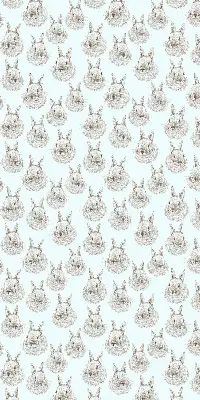 Estores de rolo interiores para janela Coelhos
