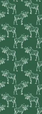 Estores de rolo para porta de varanda Alce verde