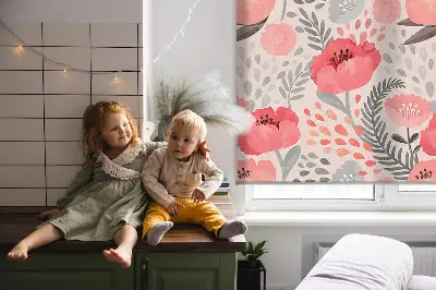 Estores de rolo interiores para janela Papoula