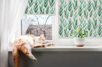 Estores de rolo interiores para janela Plantas