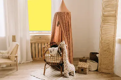 Estores de rolo interiores para janela Amarelo