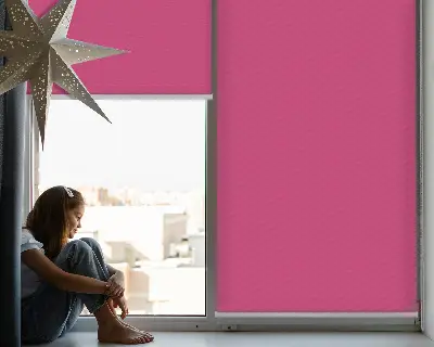 Estores de rolo interiores para janela Rosa