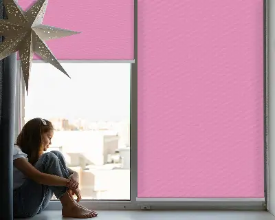 Estores de rolo interiores Rosa