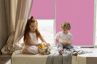 Estores de rolo interiores Rosa