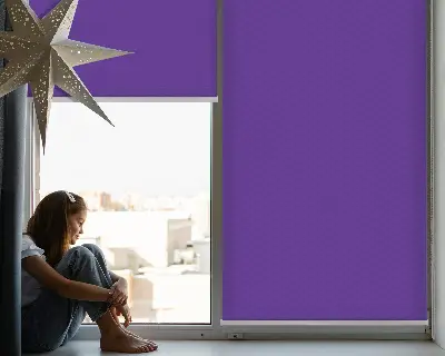 Estores de rolo interiores para janela Roxo