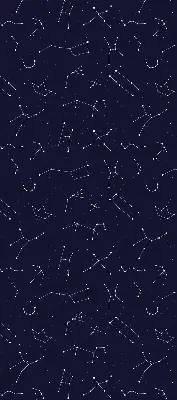 Estores de rolo para porta de varanda Constelação de estrelas