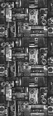 Estores de rolo interiores Alto-falantes de rádio