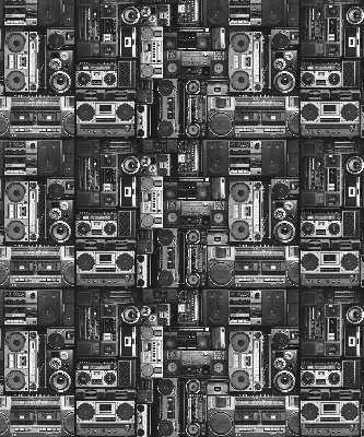 Estores de rolo interiores Alto-falantes de rádio