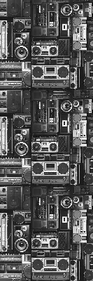 Estores de rolo interiores Alto-falantes de rádio