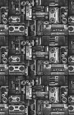 Estores de rolo interiores Alto-falantes de rádio