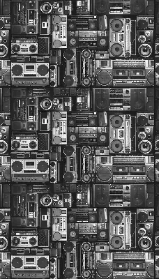 Estores de rolo interiores Alto-falantes de rádio