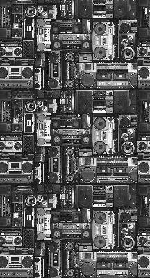Estores de rolo interiores Alto-falantes de rádio