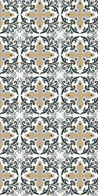 Estores de rolo interiores para janela Azulejo marroquino