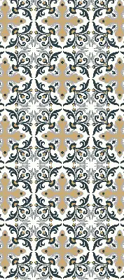 Estores de rolo interiores para janela Azulejo marroquino