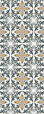 Estores de rolo interiores para janela Azulejo marroquino