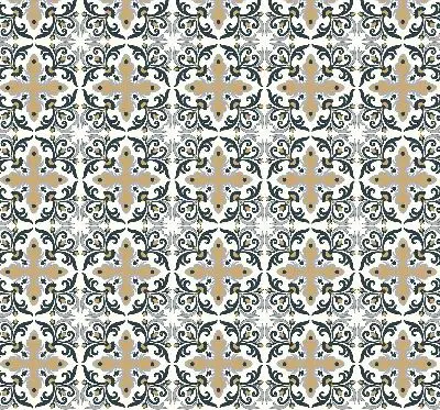 Estores de rolo interiores para janela Azulejo marroquino