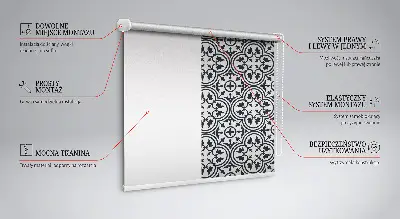 Estores de rolo para janela Azulejo português
