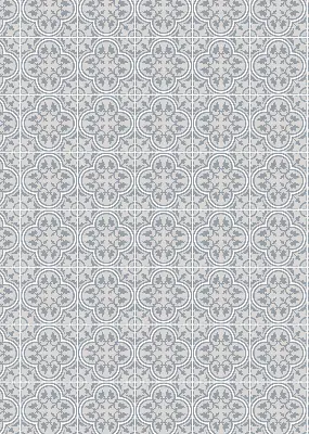 Estores de rolo para porta de varanda Azulejo português