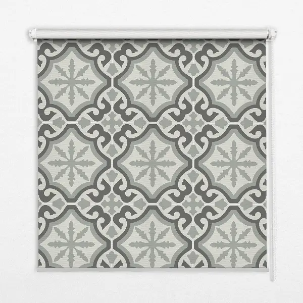 Estores de rolo interiores para janela Azulejo marroquino