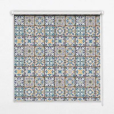 Estores de rolo para porta de varanda Mandala