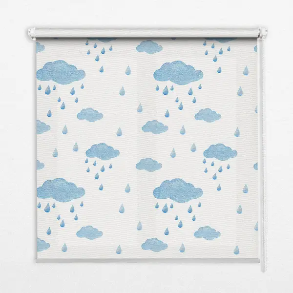 Estores de rolo para janela Nuvens e chuva