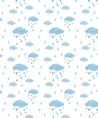 Estores de rolo para janela Nuvens e chuva