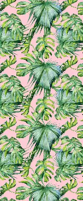 Estores de rolo em tecido Variedades de folhas tropicais