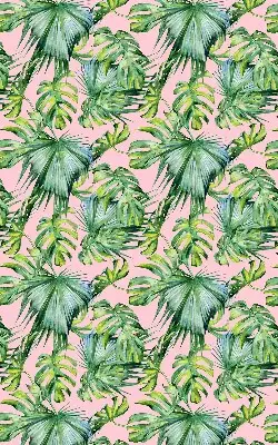 Estores de rolo em tecido Variedades de folhas tropicais