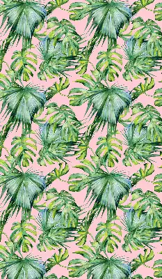 Estores de rolo em tecido Variedades de folhas tropicais