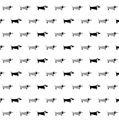 Estores de rolo para porta de varanda cães desenhados