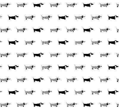 Estores de rolo para porta de varanda cães desenhados