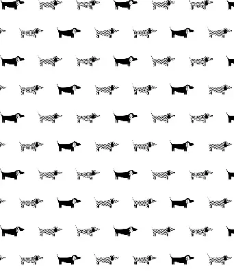 Estores de rolo para porta de varanda cães desenhados