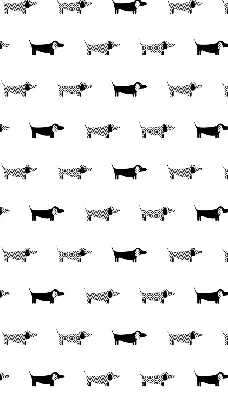 Estores de rolo para porta de varanda cães desenhados