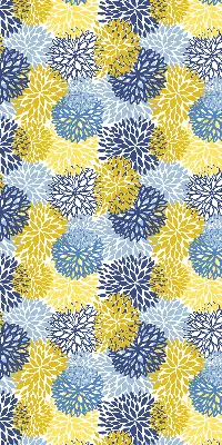 Estores de rolo interiores para janela Plantas pintadas