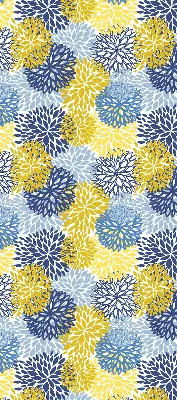 Estores de rolo interiores para janela Plantas pintadas