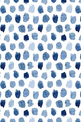 Estores de rolo para janela manchas pintadas de azul