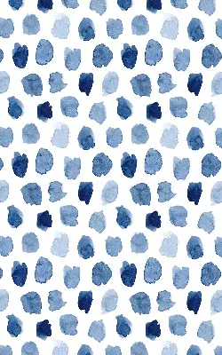 Estores de rolo para janela manchas pintadas de azul