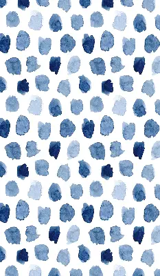 Estores de rolo para janela manchas pintadas de azul