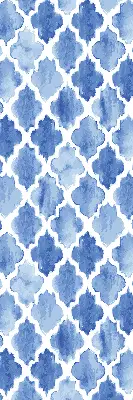 Estores de rolo interiores Padrão pintado