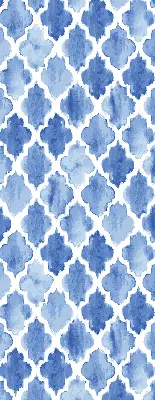 Estores de rolo interiores Padrão pintado