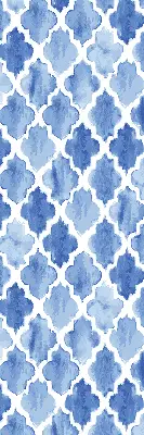 Estores de rolo interiores Padrão pintado